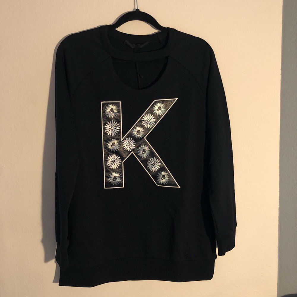 Karl Lagerfeld black sweater